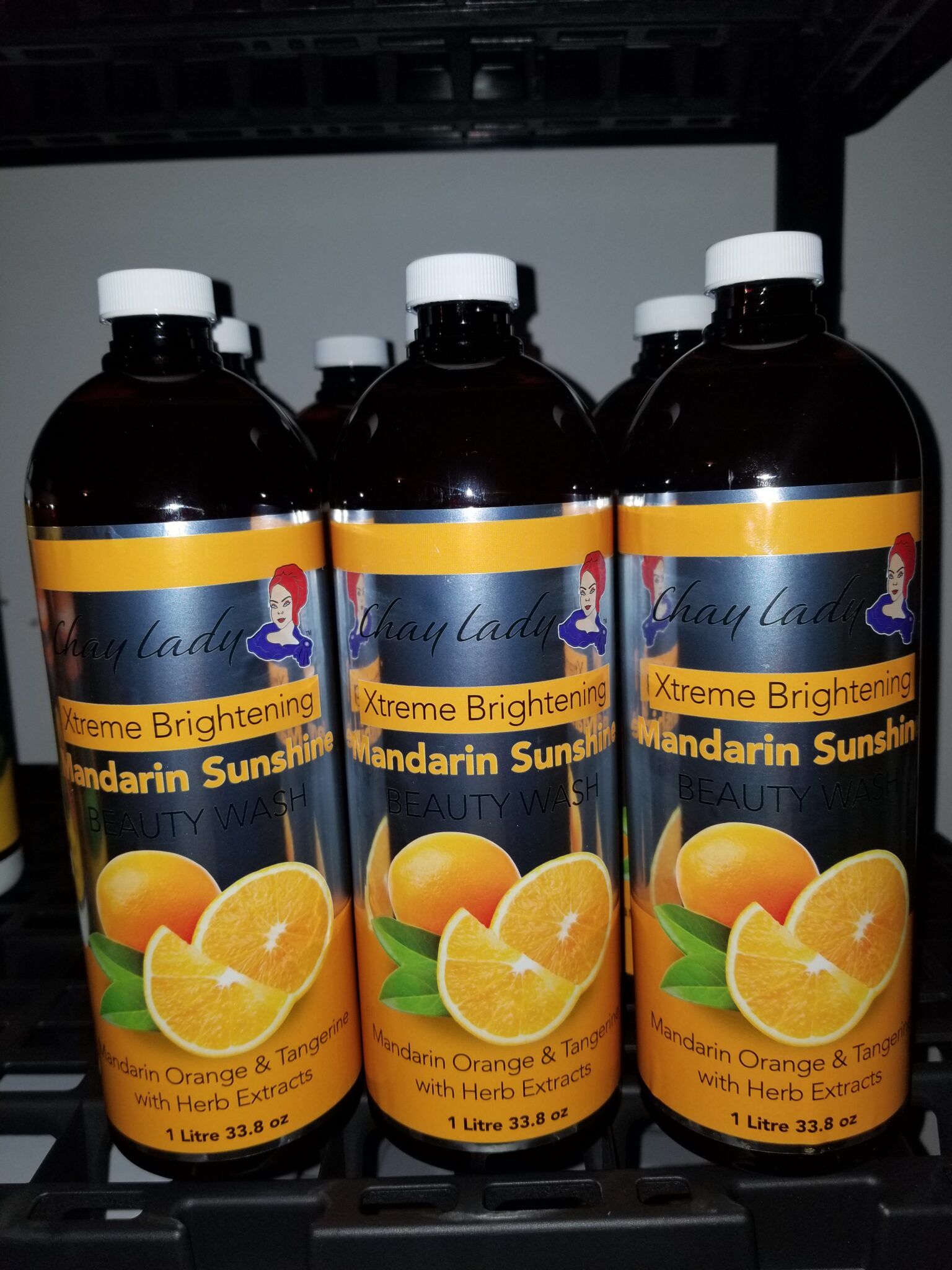 Xtreme Brightening Mandarin (Orange) Sunshine Body Wash Strictly Roots